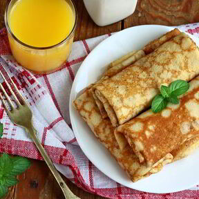 Ажурные блины