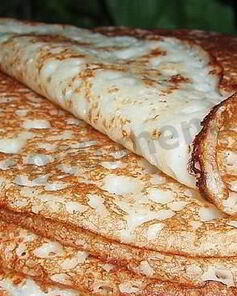 Блинчики на теплом молоке