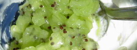 блинчики сладкая зелень. Шаг 4