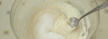 блины без яиц на кефире. Шаг 5