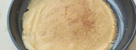 блины без яиц на кефире. Шаг 9