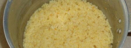 блины из пшенной каши. Шаг 4