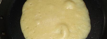 блины из пшенной каши. Шаг 10