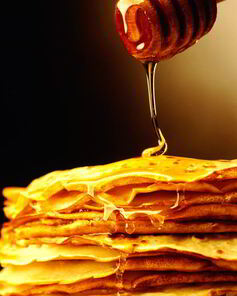 Блины на минералке