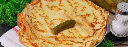 блины на огуречном рассоле. Шаг 8