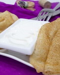 Блины на пиве тонкие