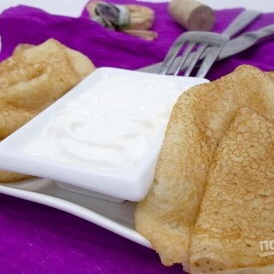 Рецепт блинов на пиве тонкие