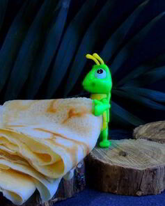 Блины на сливках без яиц