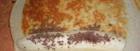 блины с бананом. Шаг 6