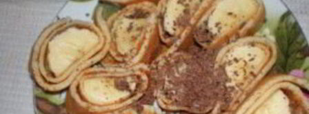 блины с бананом. Шаг 7