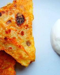 Блины с мясом