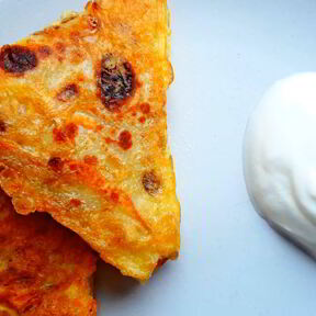 Блины с мясом