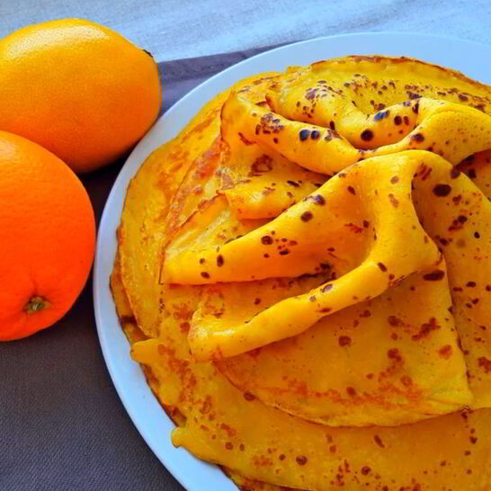 Рецепт блинов тыквенных