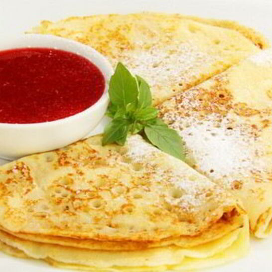 Рецепт домашних тонких блинов на молоке