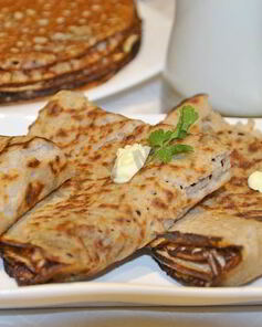 Гречневые блины классические