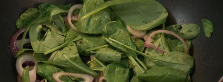 каштановые блины с крабовым муссом и соусом из шампанского. Шаг 5