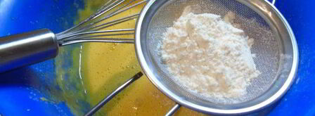 лимонные блины с кокосово-лимонным кремом. Шаг 4