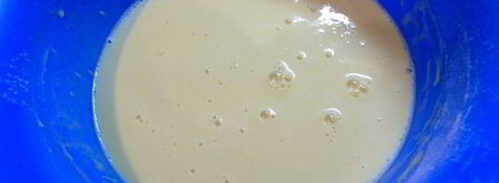 лимонные блины с кокосово-лимонным кремом. Шаг 5