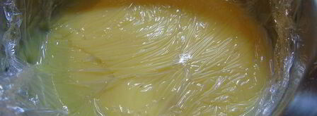 лимонные блины с кокосово-лимонным кремом. Шаг 9