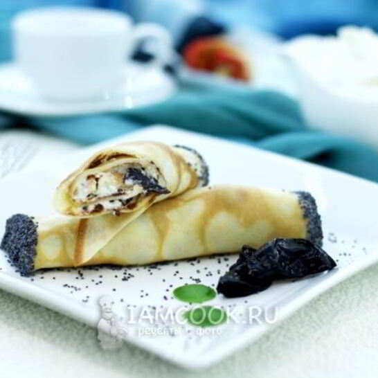 Рецепт налистников на молоке