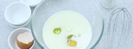 налистники на молоке. Шаг 5