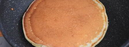 панкейки на ряженке. Шаг 8