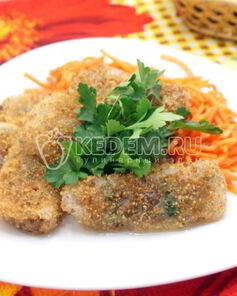 Рисовые блинчики с грибами