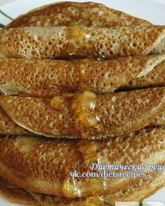 Ржаные блины на кефире