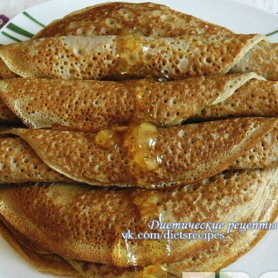 Рецепт ржаных блинов на кефире