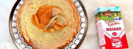 тонкие блины на кукурузном крахмале. Шаг 4