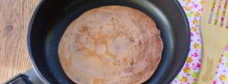 вкусные шоколадные блины. Шаг 5