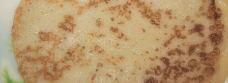 заварные блинчики с творогом и малиной. Шаг 6