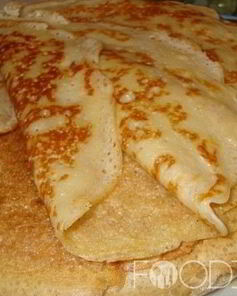 Заварные блины на воде