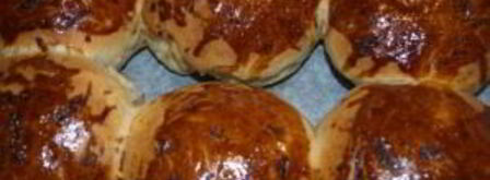 булочки из дрожжевого теста в духовке. Шаг 9