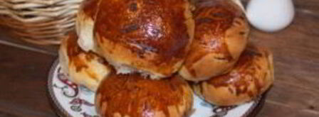 булочки из дрожжевого теста в духовке. Шаг 10