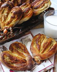 Булочки Ореховые сердца