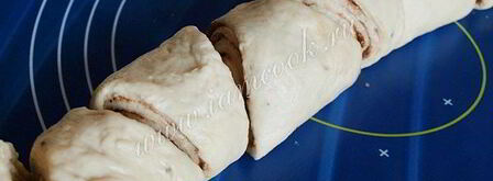 булочки с корицей из дрожжевого теста. Шаг 8