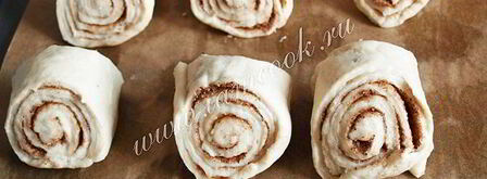 булочки с корицей из дрожжевого теста. Шаг 9