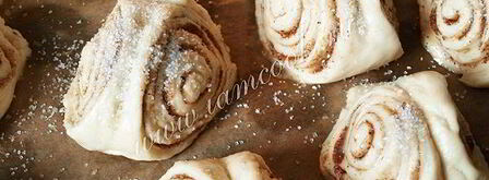 булочки с корицей из дрожжевого теста. Шаг 11