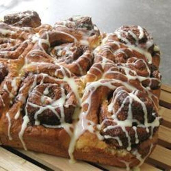 Рецепт булочек с корицей к завтраку