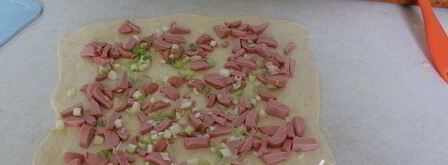 булочки с сосиской. Шаг 4