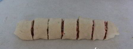 булочки с сосиской. Шаг 5