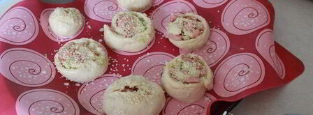 булочки с сосиской. Шаг 6