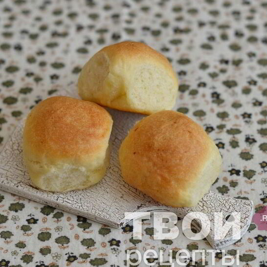 Рецепт домашних булочек