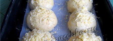 хлебные сырные булочки. Шаг 5