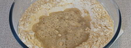 пампушки без дрожжей с чесноком. Шаг 5