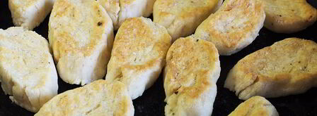 пампушки без дрожжей с чесноком. Шаг 10