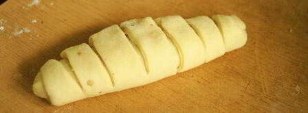 сдобные булочки с грецкими орешками. Шаг 5