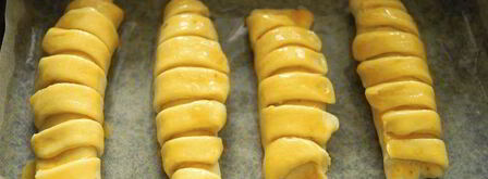 сдобные булочки с грецкими орешками. Шаг 6