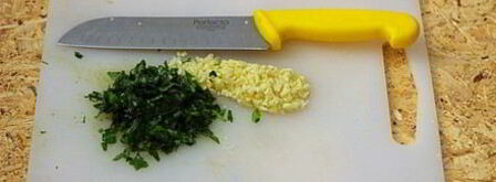 сырные булочки с чесноком и базиликом. Шаг 5